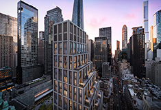 Skyline Developers launches  leasing at 18W55 - architecture and interiors by Morris Adjmi